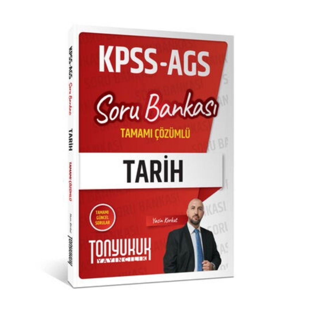 KPSS AGS Tarih Tamamı Çözümlü Soru Bankası Tonyukuk Yayıncılık