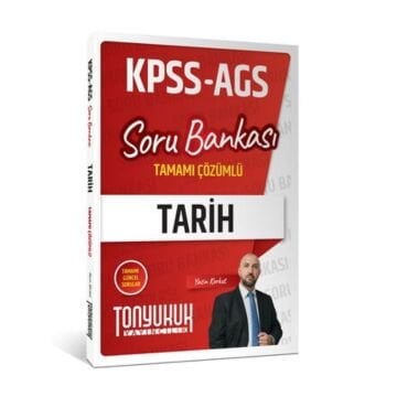 KPSS AGS Tarih Tamamı Çözümlü Soru Bankası Tonyukuk Yayıncılık