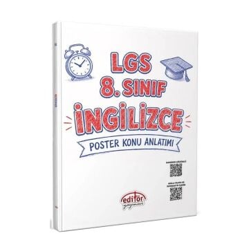 Editör Yayınları 8. Sınıf İngilizce Poster Konu Anlatımlı