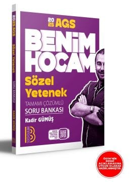2025 AGS Sözel Yetenek Tamamı Çözümlü Soru Bankası Benim Hocam Yayınları