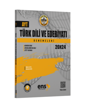 ENS Yayınları AYT Türk Dili ve Edebiyatı 20 x 24 Denemeleri