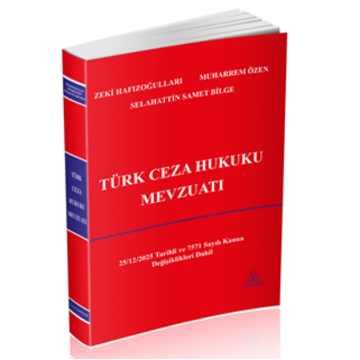 Savaş Yayınları Türk Ceza Hukuku Mevzuatı