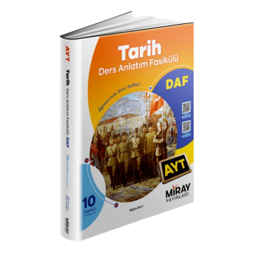 Miray Yayınları AYT Tarih Ders Anlatım Fasikülleri