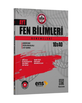 ENS Yayınları AYT Fen Bilimleri 10 x 40 Denemeleri