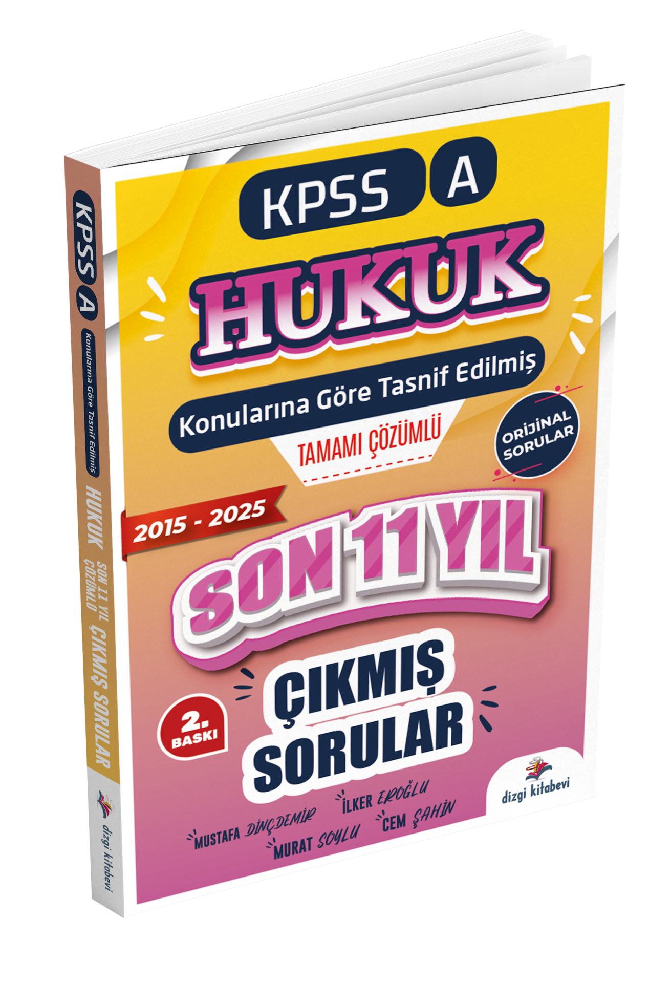 Dizgi Kitap 2026 Kpss A Hukuk Konularına Göre Tasnif Edilmiş Son 11 Yıl Tamamı Çözümlü Orijinal Çıkmış Sorular 2. Baskı (2015-2025)