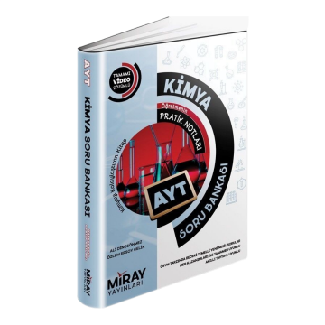 Miray Yayınları AYT Kimya Tamamı Video Çözümlü Soru Bankası