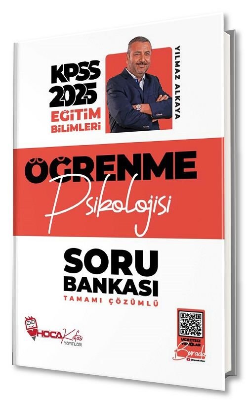 Hoca Kafası 2025 KPSS Eğitim Bilimleri Öğrenme Psikolojisi Soru Bankası  Çözümlü - Yılmaz Alkaya Hoca Kafası Yayınları