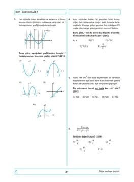 Dizgi Kitap 2026 MEB-AGS ÖABT Lise Matematik ÖABT'nin Rehberi Konularına Göre Tasnif Edilmiş Son 13 Yıl Orijinal Video Çözümlü Çıkmış Sınav Soruları Dr. Yavuz Hoca 3. Baskı