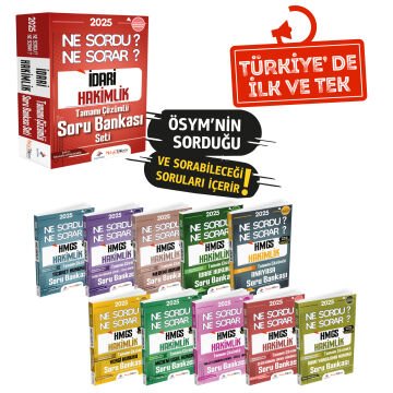 Dizgi Kitap Hukuk Atölyesi İdari Hakimlik Ne Sordu Ne Sorar Tamamı Çözümlü Soru Bankası Seti