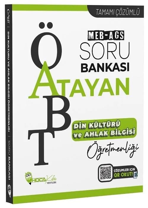 Hoca Kafası ÖABT MEB-AGS Din Kültürü ve Ahlak Bilgisi Öğretmenliği Atayan Soru Bankası Çözümlü Hoca Kafası Yayınları - İADESİZ