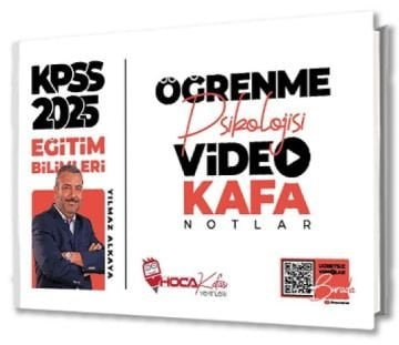 Hoca Kafası 2025 KPSS Eğitim Bilimleri Öğrenme Psikolojisi Video Kafa Notlar  - Yılmaz Alkaya Hoca Kafası Yayınları