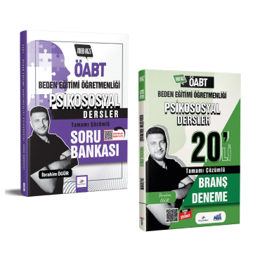 Dizgi Kitap 2026 Meb Ags ÖABT Beden Eğitimi Psikososyal Dersler Soru Bankası & 20 Deneme Seti İbrahim Ögür