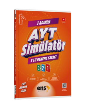 ENS Yayınları AYT Simülatör Eşit Ağırlık Sözel 3'lü Deneme Sayacı