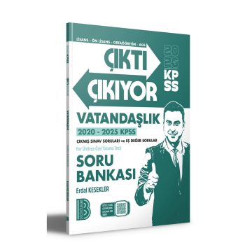 2026 KPSS Vatandaşlık Çıktı Çıkıyor Soru Bankası Erdal Kesekler Benim Hocam Yayınları