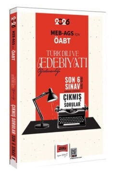 2026 ÖABT MEB-AGS Türk Dili ve Edebiyatı Öğretmenliği Tamamı Çözümlü Son 6 Sınav Çıkmış Sorular Yargı Yayınları