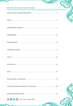 Dizgi Kitap Diyanet İşleri Başkanlığı Hedef Diyanet Akademisi Sözlü Mülakat Kitabı Ufuk Yıldırım 2025