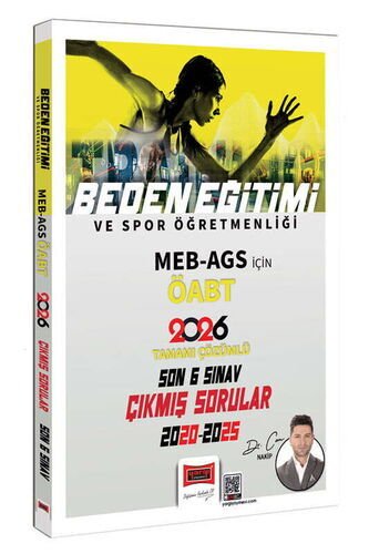 Yargı Yayınları 2026 ÖABT MEB-AGS Beden Eğitimi ve Spor Öğretmenliği Tamamı Çözümlü Son 6 Sınav Çıkmış Sorular