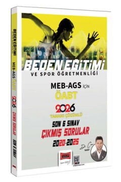 Yargı Yayınları 2026 ÖABT MEB-AGS Beden Eğitimi ve Spor Öğretmenliği Tamamı Çözümlü Son 6 Sınav Çıkmış Sorular Can Nakip