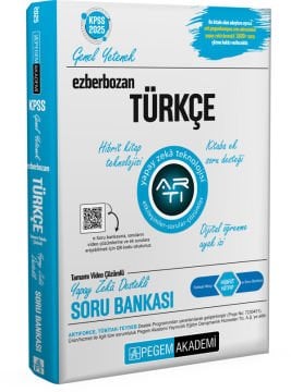 2025 Ezberbozan KPSS Genel Yetenek Genel Kültür Türkçe Soru Bankası