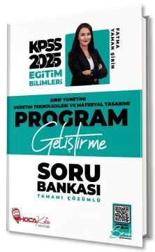 Hoca Kafası 2025 KPSS Eğitim Bilimleri Program Geliştirme Soru Bankası  Çözümlü - Fatma Yaman Şirin Hoca Kafası Yayınları