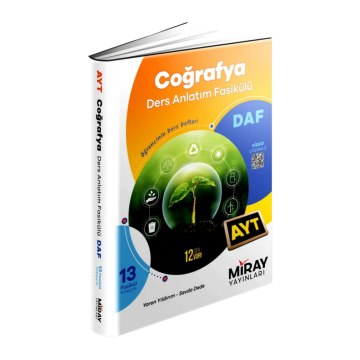Miray Yayınları AYT Coğrafya Ders Anlatım Fasikülleri