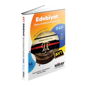 Miray Yayınları AYT Edebiyat Ders Anlatım Fasikülleri