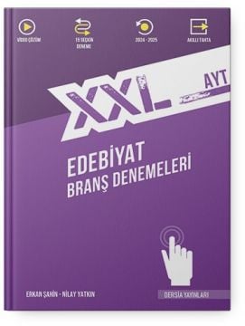 Dersia Yayınları XXL AYT Edebiyat Branş Denemeleri