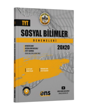 ENS Yayınları TYT Sosyal Bilimler 20 x 20 Deneme