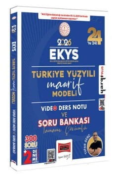 2026 MEB EKYS Türkiye Yüzyılı Maarif Modeli Video Ders Notları ve Soru Bankası Yargı Yayınları