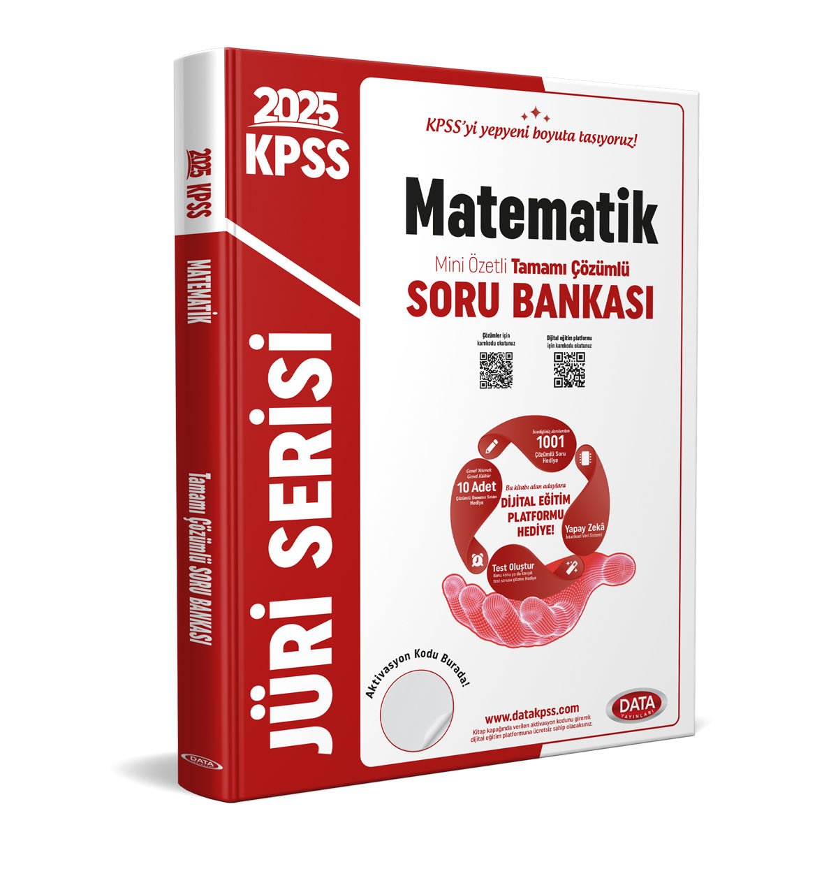 2025 KPSS Jüri Serisi Matematik Mini Özetli Tamamı Çözümlü Soru Bankası + Dijital Eğitim Platformu Hediye