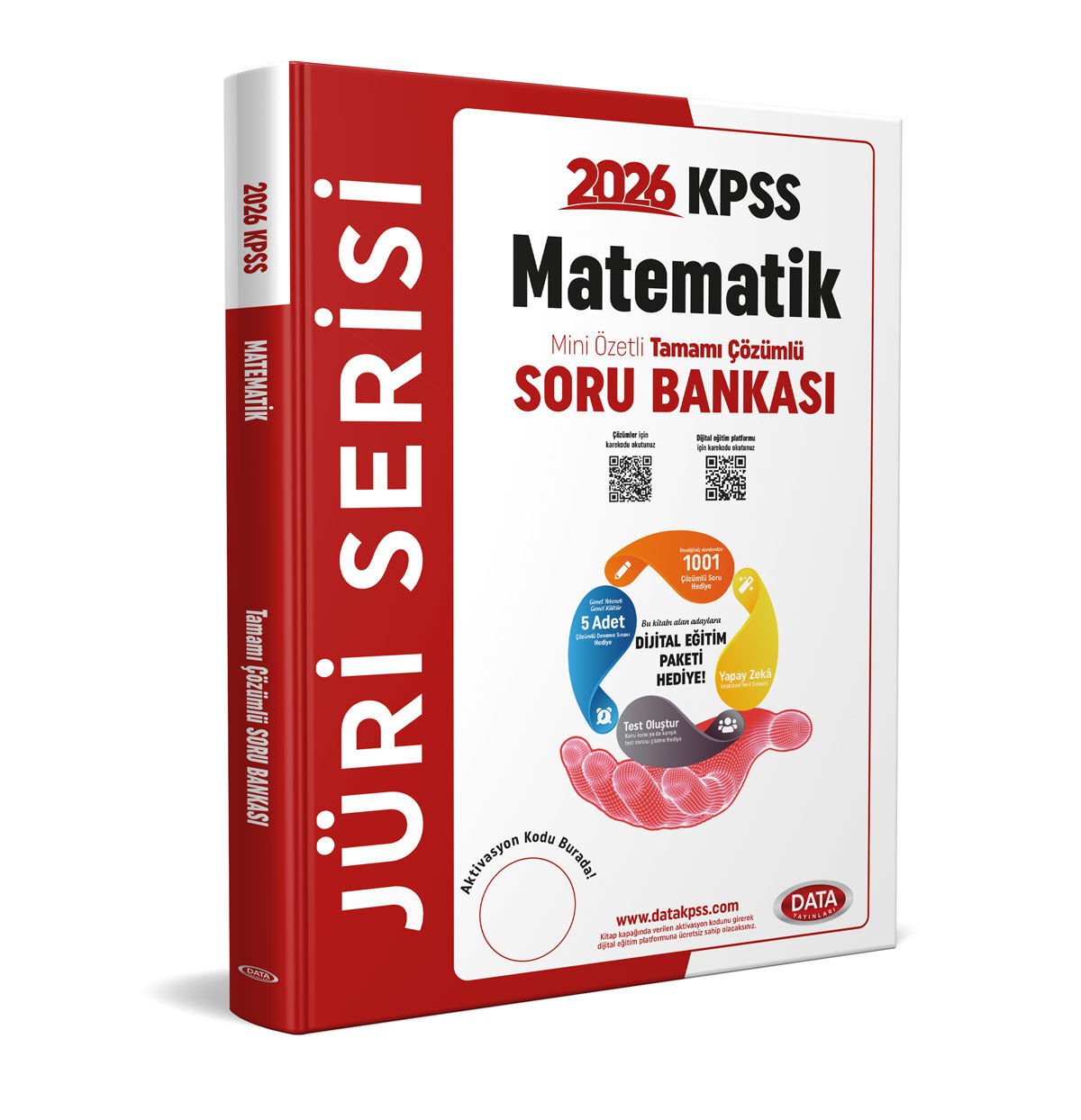 2026 KPSS Jüri Serisi Matematik Mini Özetli Tamamı Çözümlü Soru Bankası + Dijital Eğitim Platformu Data Yayınları