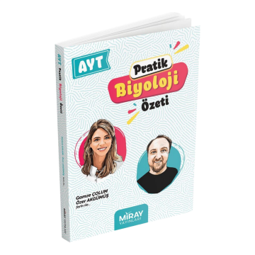 Miray Yayınları AYT Pratik Biyoloji Özeti Cep Kitabı