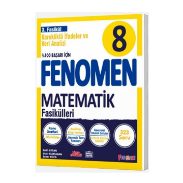 Fenomen Okul Yayınları 8. Sınıf Fenomen Matematik 3 Fasikül