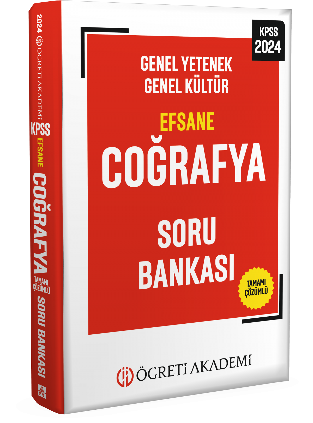 2024 KPSS Genel Yetenek Genel Kültür Efsane Coğrafya Soru Bankası