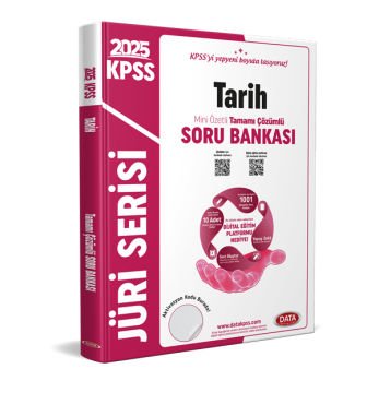 2025 KPSS Jüri Serisi Tarih Mini Özetli Tamamı Çözümlü Soru Bankası + Dijital Eğitim Platformu