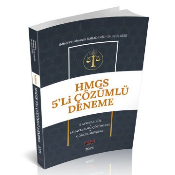 HMGS 5 li Çözümlü Deneme Sınavı Temmuz 2025 Savaş Yayınları