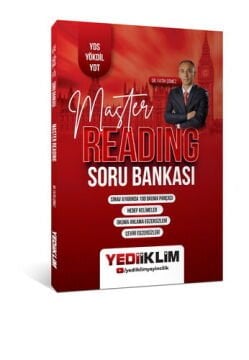 YDS YÖKDİL YDT Master Reading Soru Bankası Yediiklim Yayınları