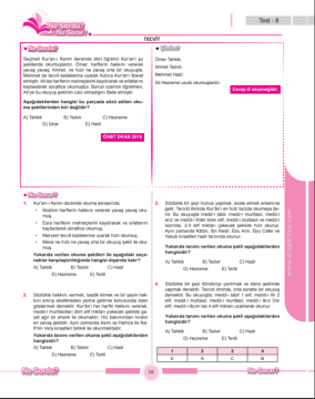 Dizgi Kitap 2025 Meb Ags ÖABT Ne Sordu Ne Sorar Din Kültürü ve Ahlak Bilgisi Öğretmenliği Tamamı Pdf Çözümlü Soru Bankası Zarif Hoca Esra Işık Kulp