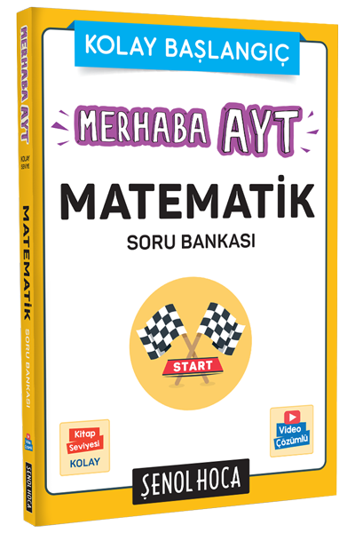 Merhaba AYT Matematik Soru Bankası Şenol Hoca (İadesiz)