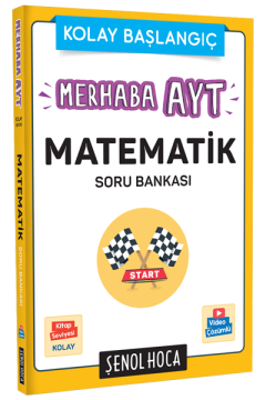 Merhaba AYT Matematik Soru Bankası Şenol Hoca (İadesiz)