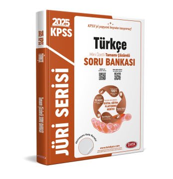 2025 KPSS Jüri Serisi Mini Özetli Türkçe Tamamı Çözümlü Soru Bankası + Dijital Eğitim Platformu