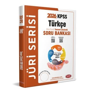 2026 KPSS Jüri Serisi Mini Özetli Türkçe Tamamı Çözümlü Soru Bankası + Dijital Eğitim Platformu Data Yayınları