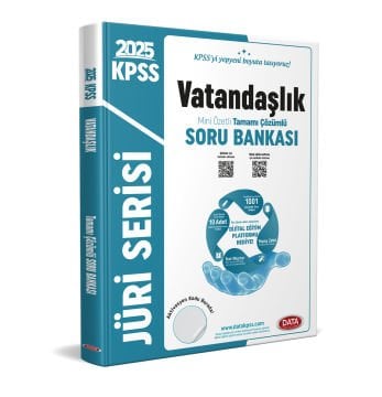 2025 KPSS Jüri Serisi Vatandaşlık Mini Özetli Tamamı Çözümlü Soru Bankası + Dijital Eğitim Platformu