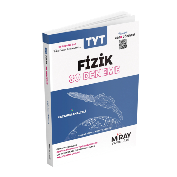 Miray Yayınları TYT Fizik 30 Deneme Video Çözümlü
