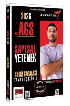 Yargı Yayınları 2026 MEB-AGS Anka Ekibi Sayısal Yetenek Tamamı Çözümlü Soru Bankası İskender Karayel
