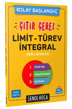 Çıtır Çerez Limit Türev İntegral Şenol Hoca (İadesiz)