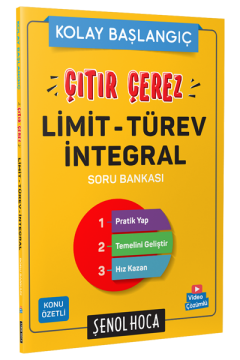 Çıtır Çerez Limit Türev İntegral Şenol Hoca (İadesiz)