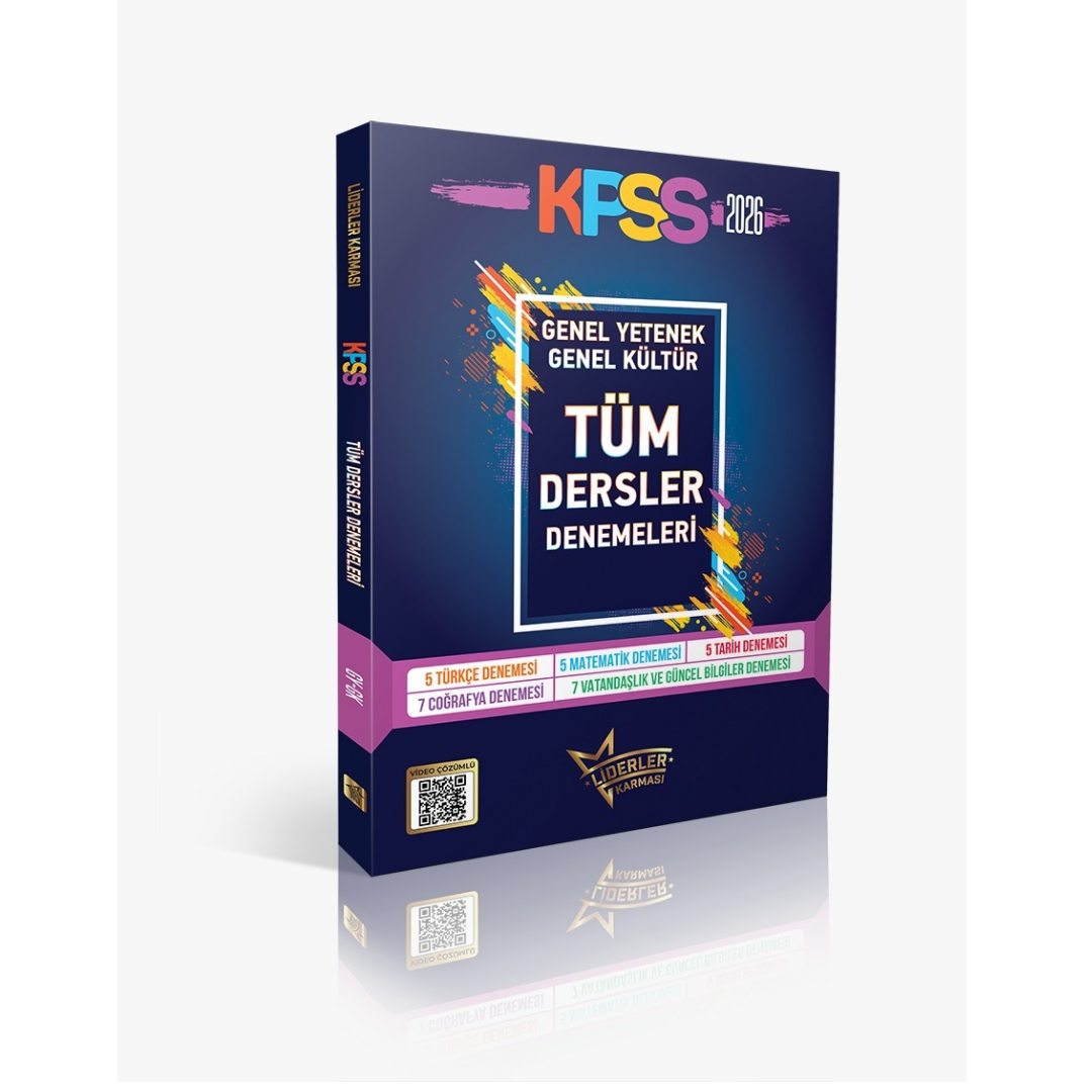 2026 KPSS Tüm Dersler Denemeleri Liderler Karması