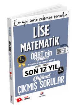 Dizgi Kitap Meb Ags ÖABT Lise Matematik Öabt'nin Rehberi Konularına Göre Tasnif Edilmiş Son 12 Yıl Orijinal Video Çözümlü Çıkmış Sınav Soruları Dr. Yavuz Hoca 2025