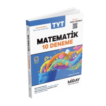 Miray Yayınları TYT Matematik 10 Deneme Video Çözümlü